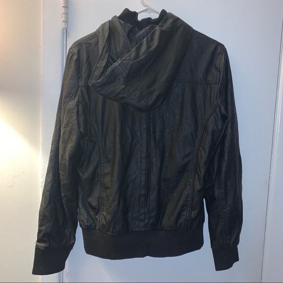 Wetseal faux leather jacket XL - Picture 3 of 6